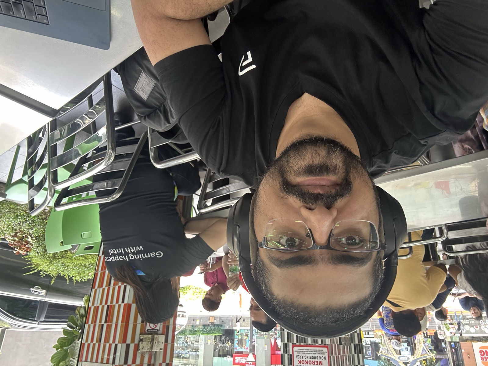 Another selfie at mamak