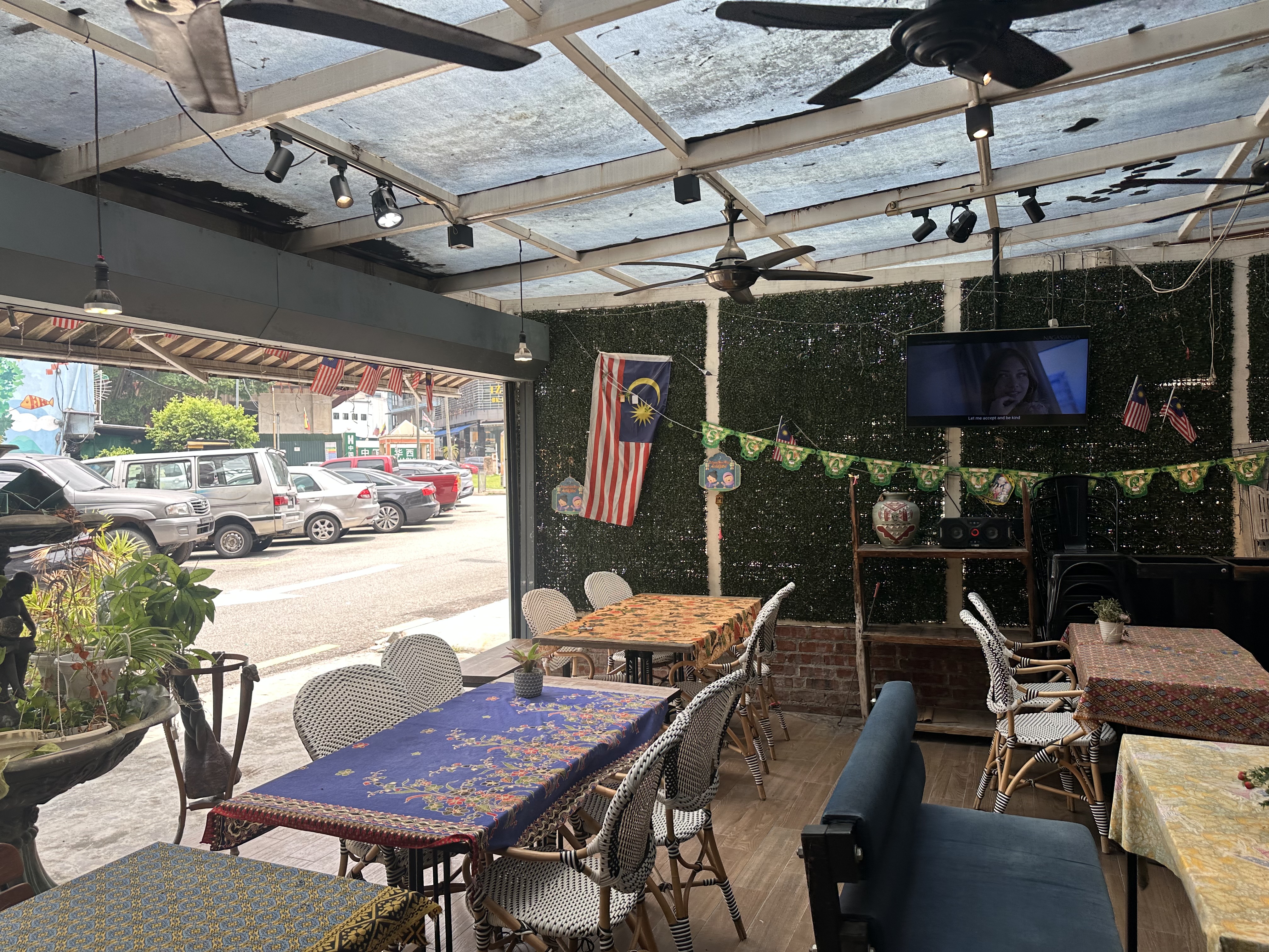 Congkak terrace view to Changkat Bukit Bintang street