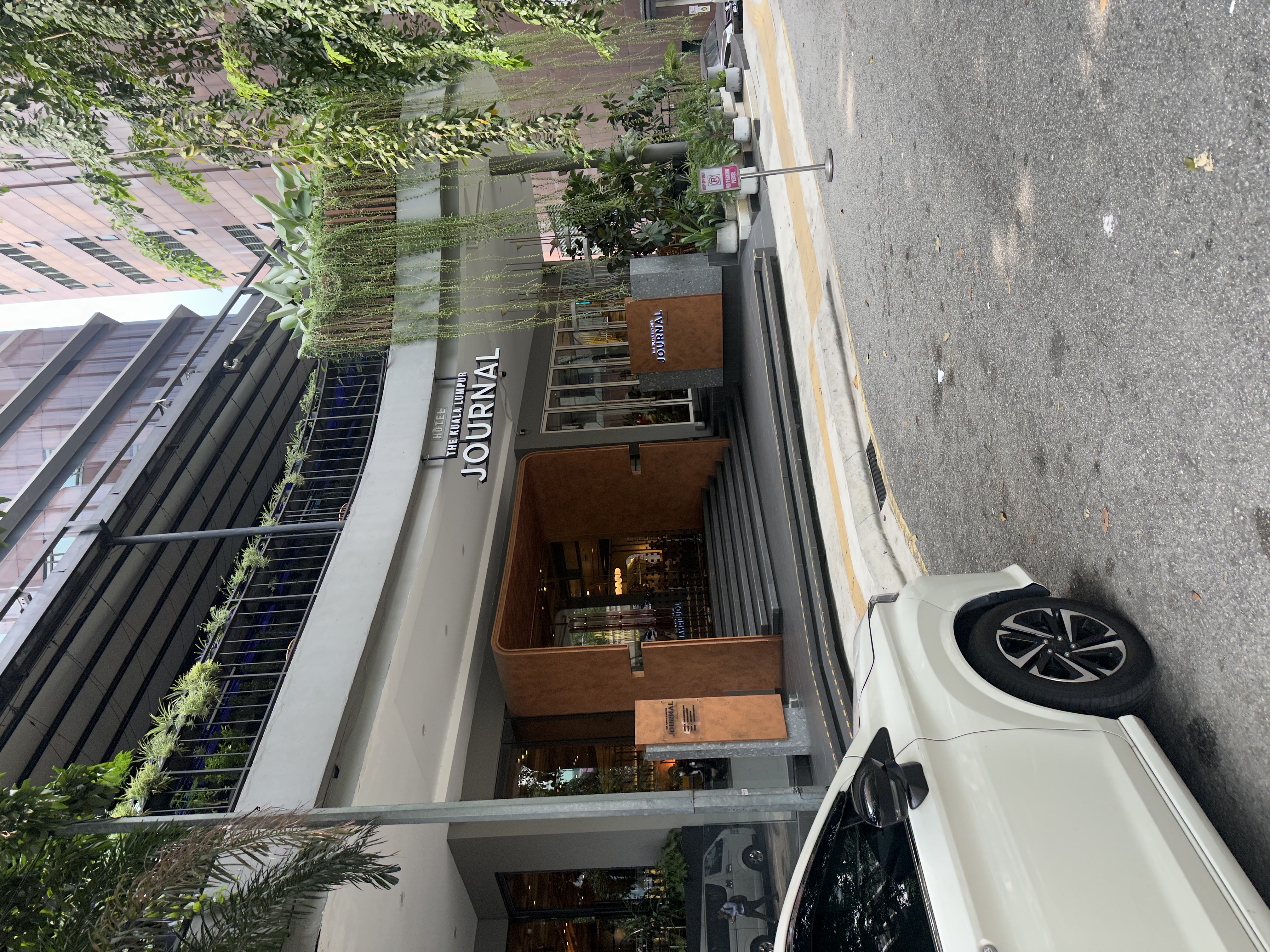 Journal cafe on Changkat Bukit Bintang street