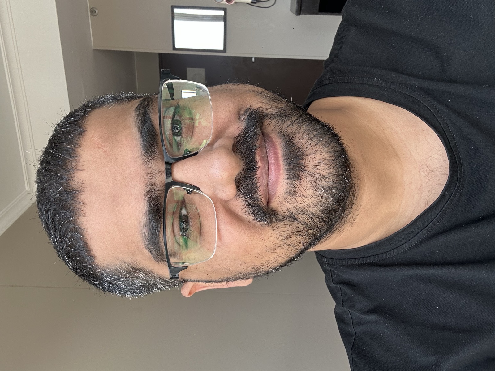 Admin selfie — second shot