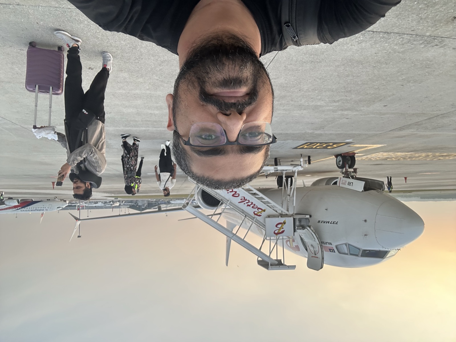 Boarding Batik Air plane