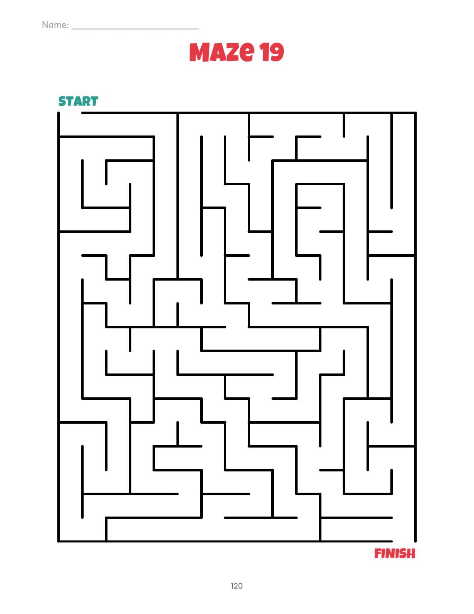 My Giant Activity Book for Kids Ages 4-8 preview page