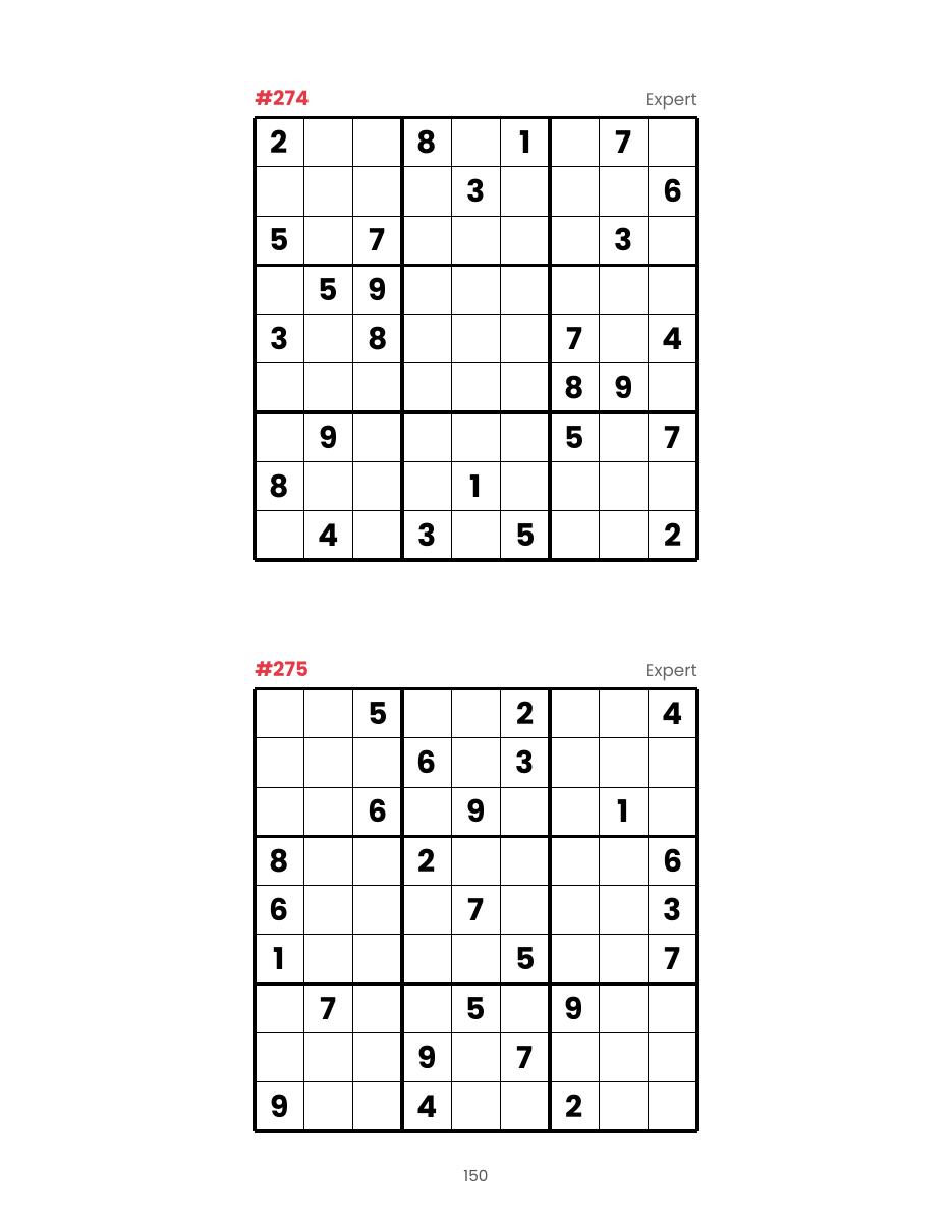 Large Print Sudoku for Adults preview page