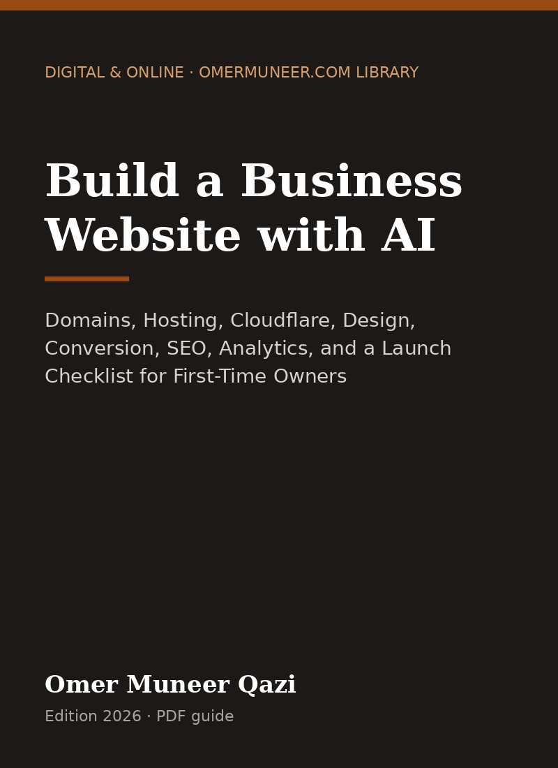 Cover of Build a Business Website with AI