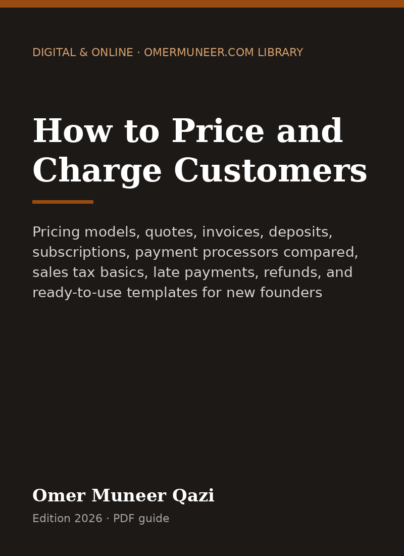 Cover of How to Price and Charge Customers