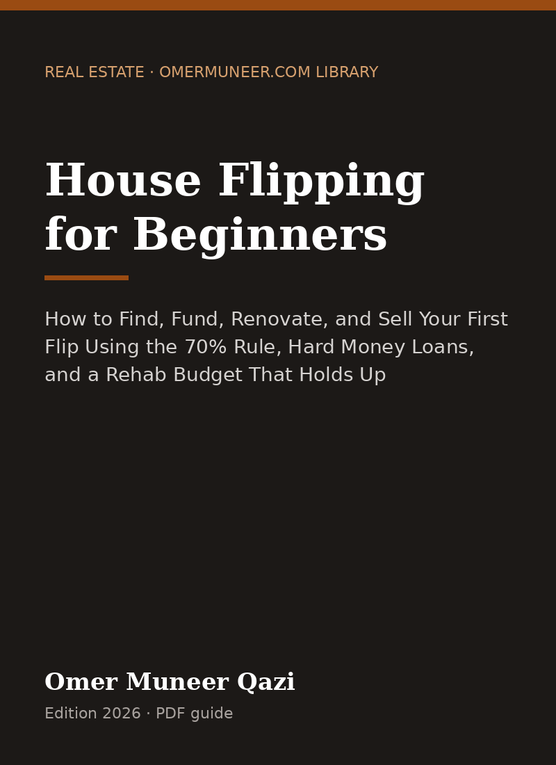 Cover of House Flipping for Beginners