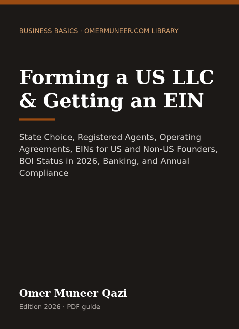 Cover of Forming a US LLC & Getting an EIN
