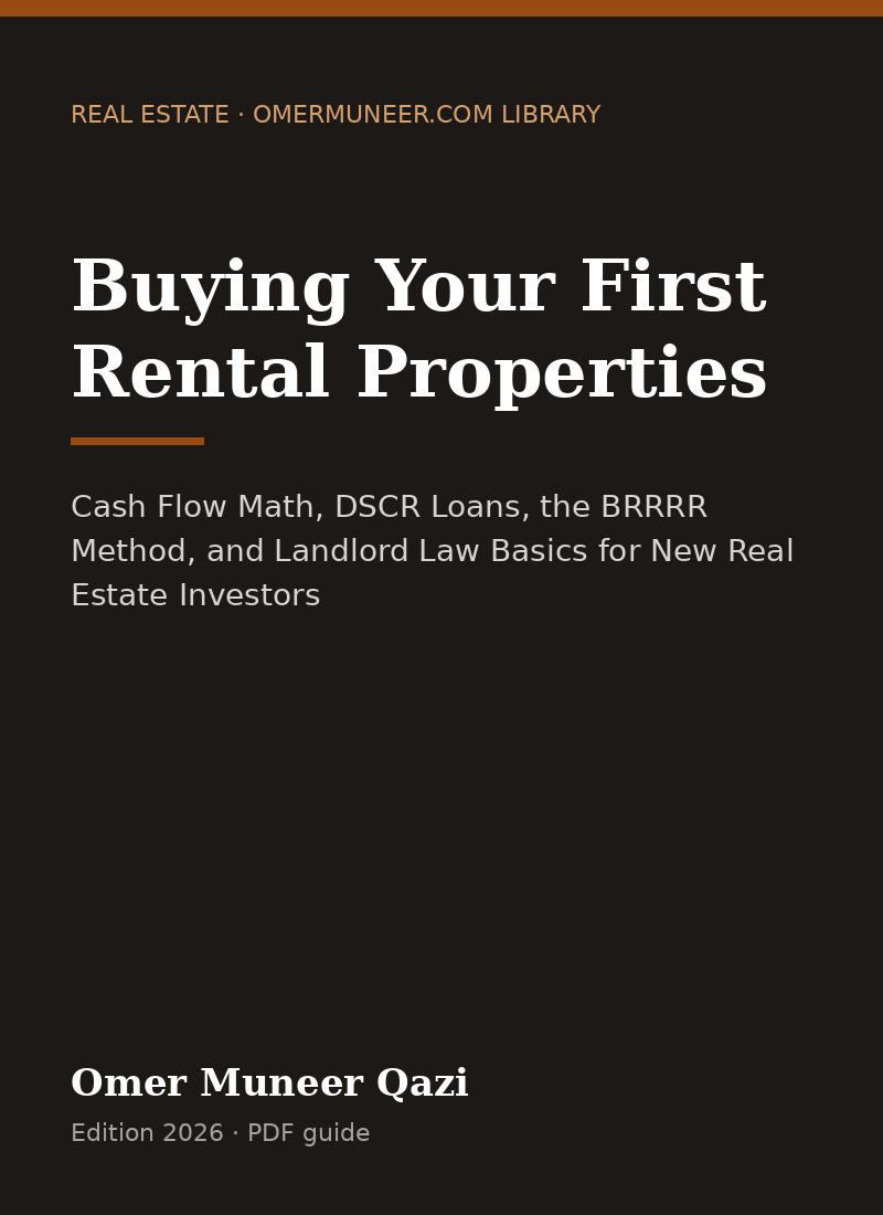 Cover of Buying Your First Rental Properties