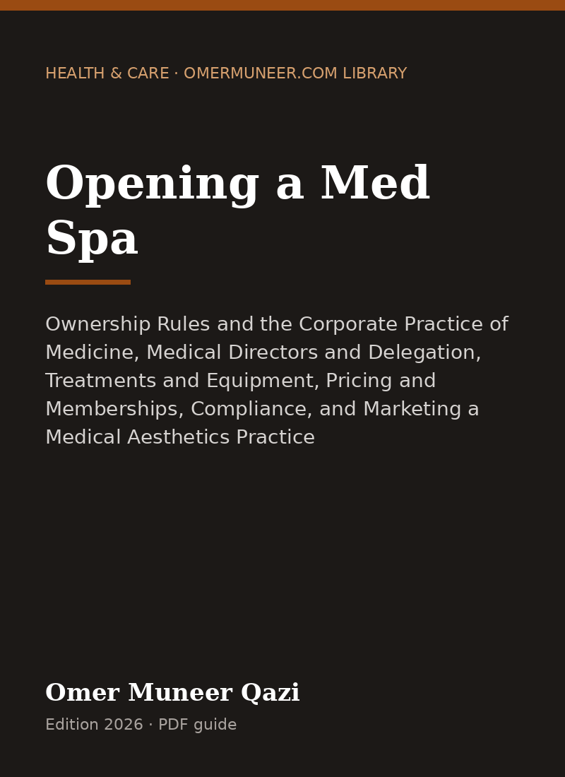 Cover of Opening a Med Spa