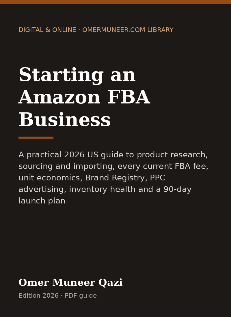 Cover of Starting an Amazon FBA Business