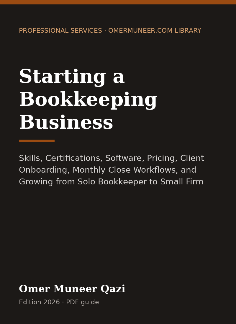 Cover of Starting a Bookkeeping Business