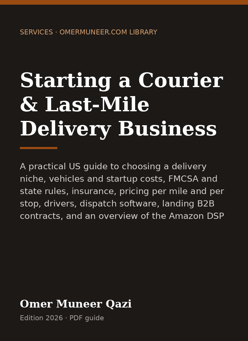 Cover of Starting a Courier & Last-Mile Delivery Business