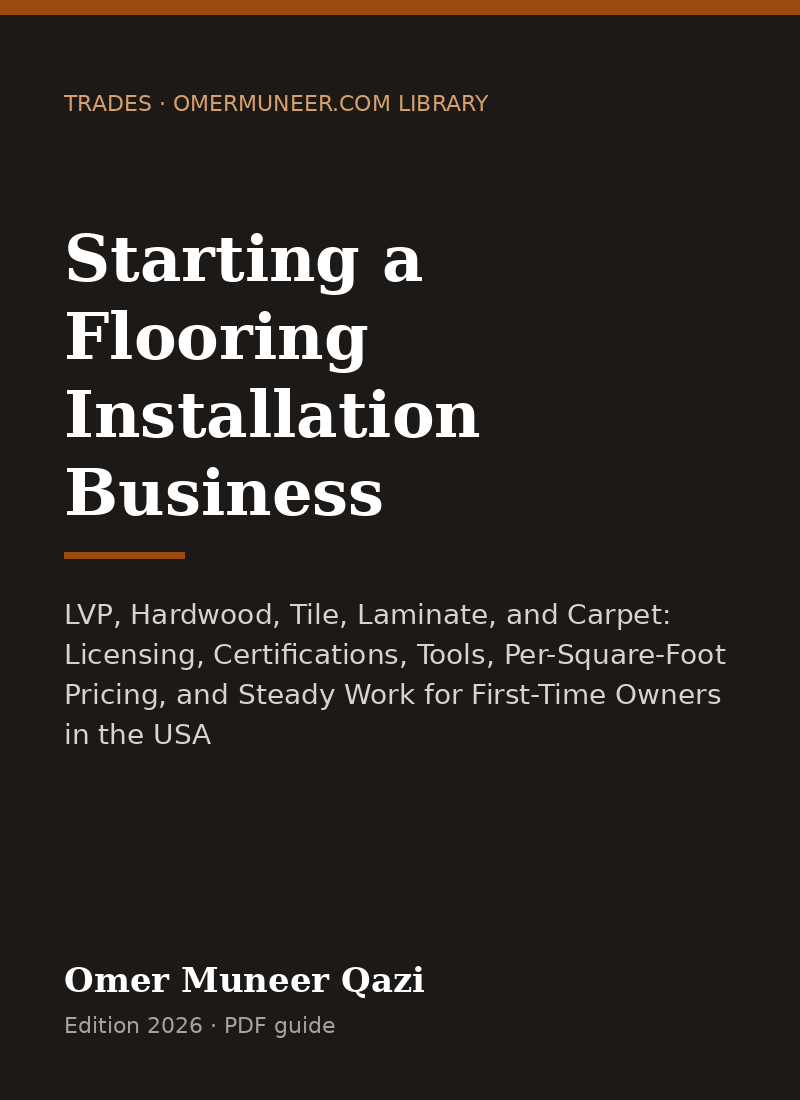 Cover of Starting a Flooring Installation Business