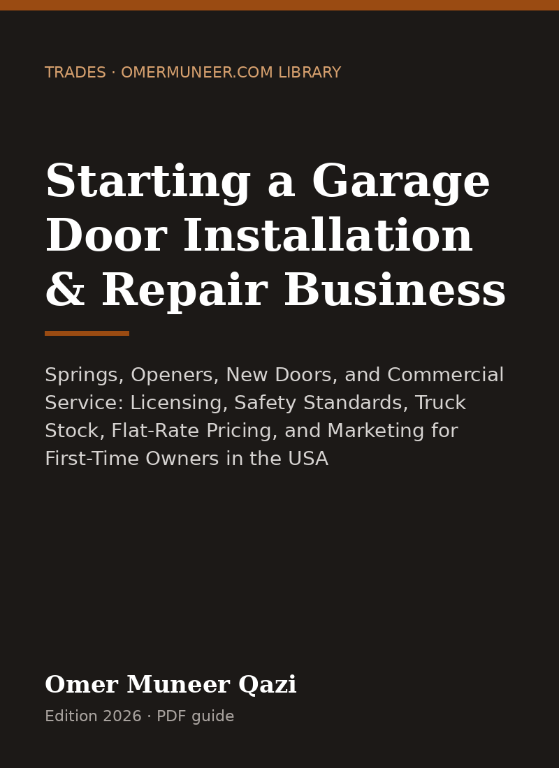 Cover of Starting a Garage Door Installation & Repair Business