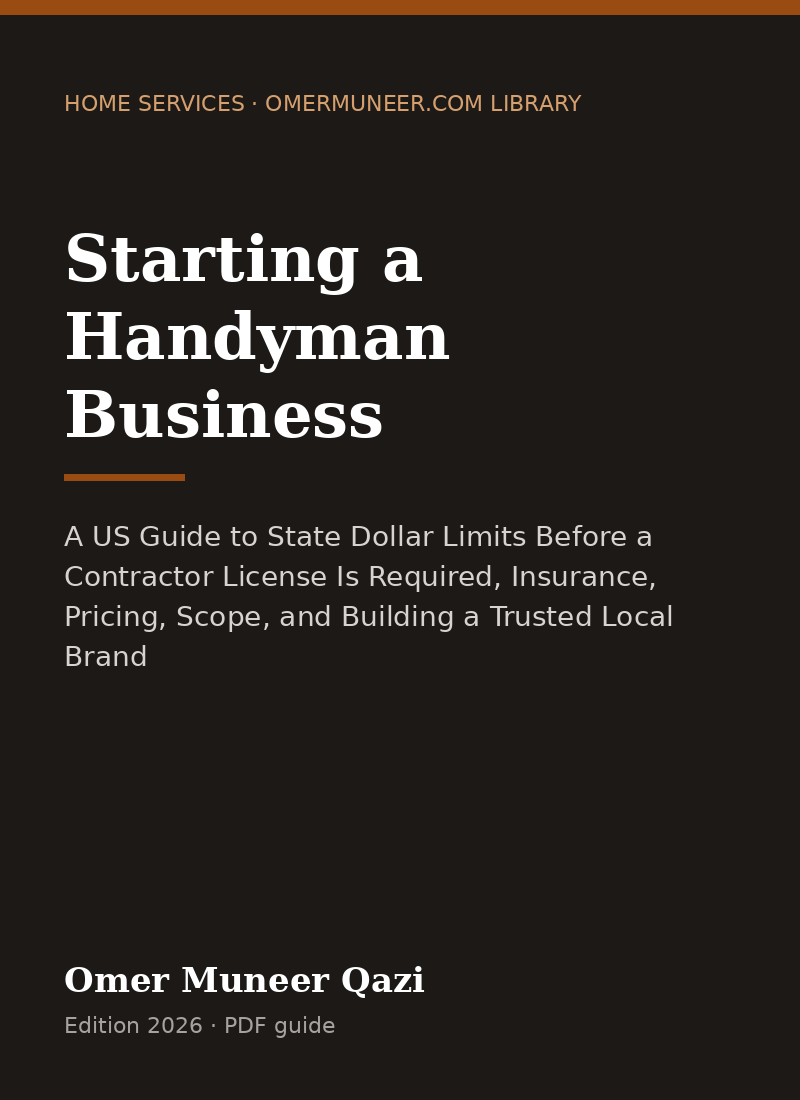 Cover of Starting a Handyman Business