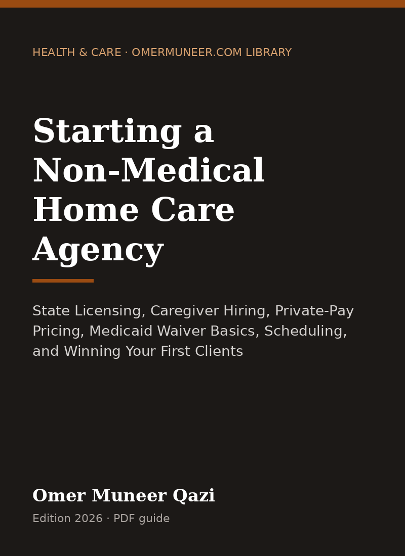 Cover of Starting a Non-Medical Home Care Agency