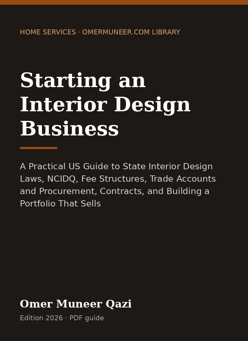 Cover of Starting an Interior Design Business