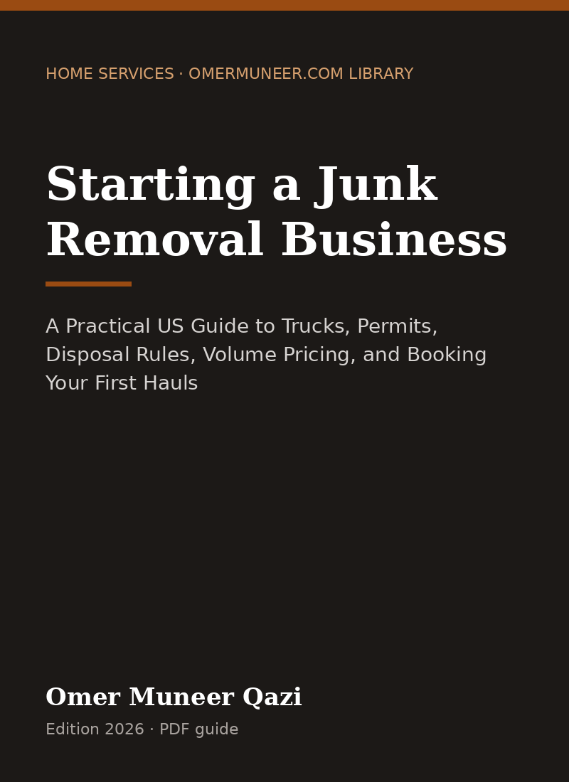 Cover of Starting a Junk Removal Business