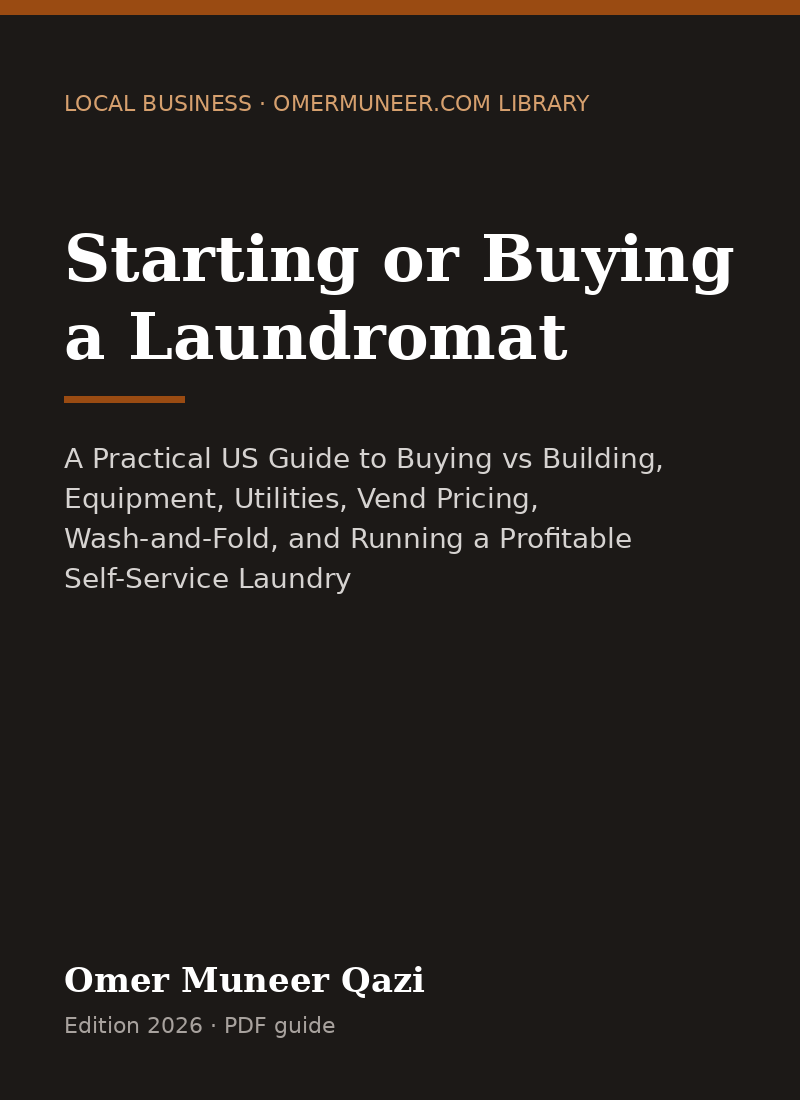Cover of Starting or Buying a Laundromat