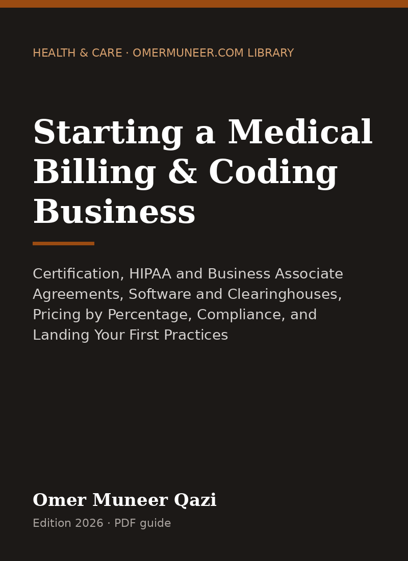 Cover of Starting a Medical Billing & Coding Business