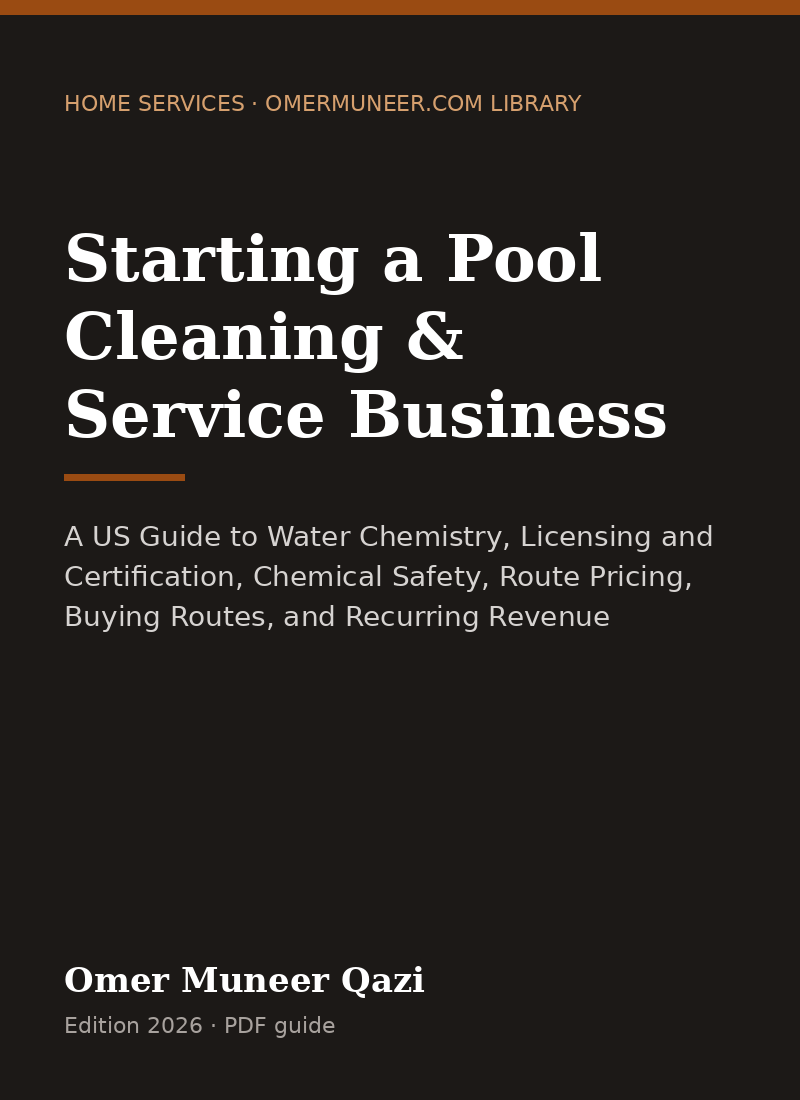 Cover of Starting a Pool Cleaning & Service Business