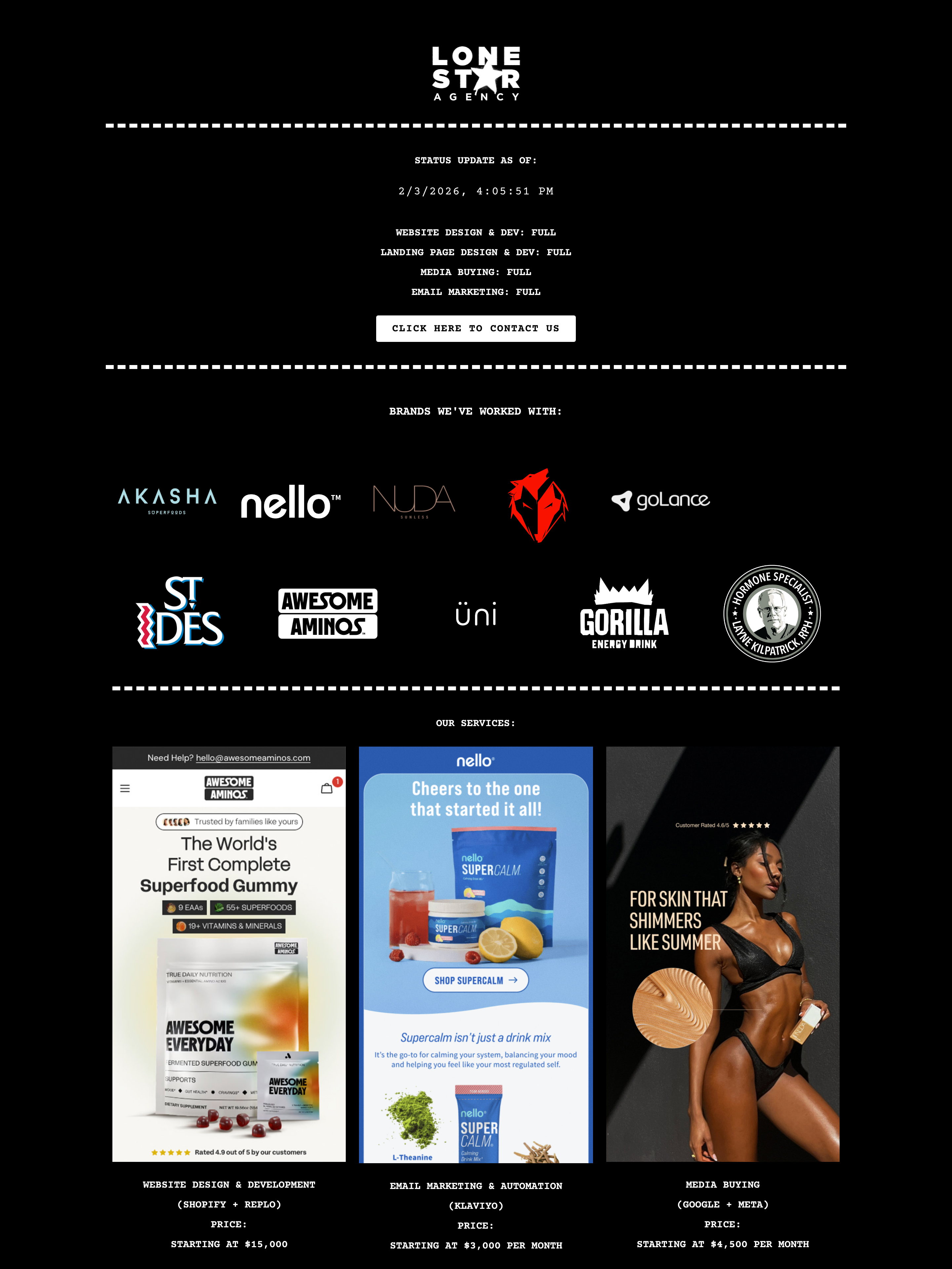 Lonestar Agency Texas